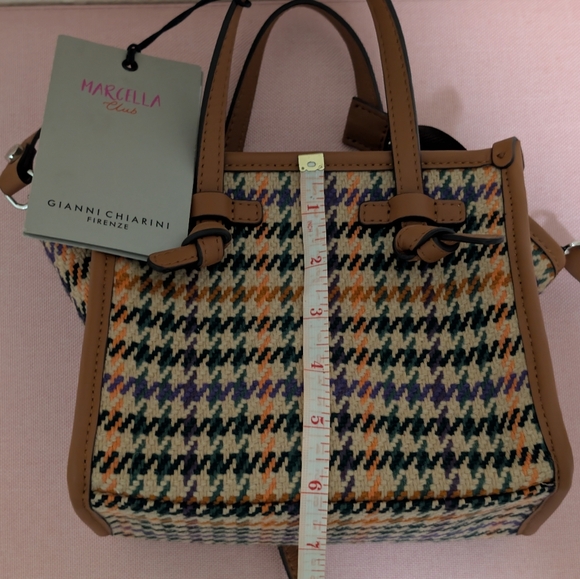 NWT•Gianni Chiarini Firenze Marcella Club Handbag•Made in Italy•2-1 Crossbody👜 - Picture 6 of 17